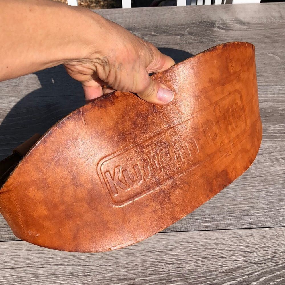 Altus leather small weight belt